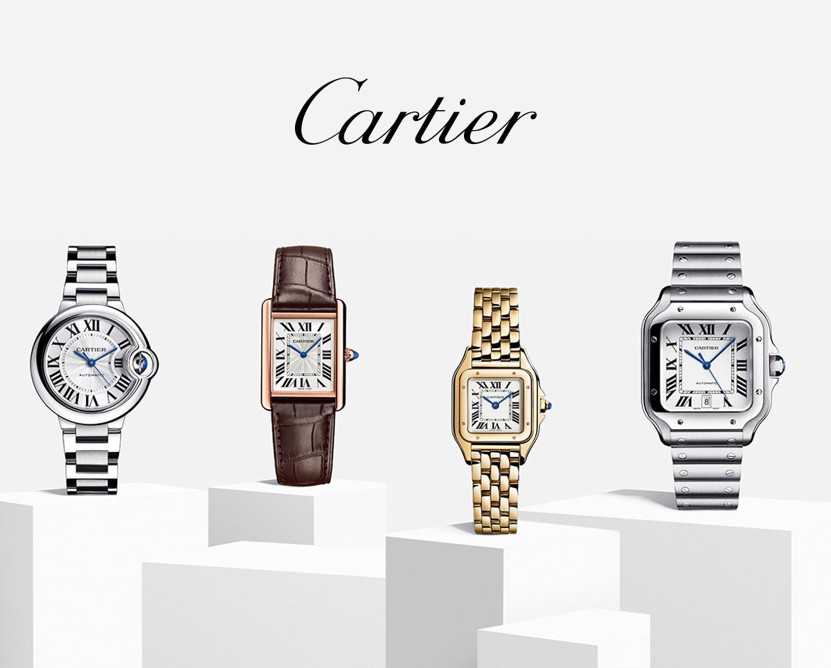 Cartier de 4 iconische modellen